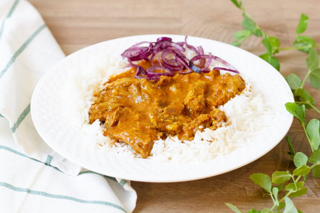 Indyjskie curry z jagnięciną