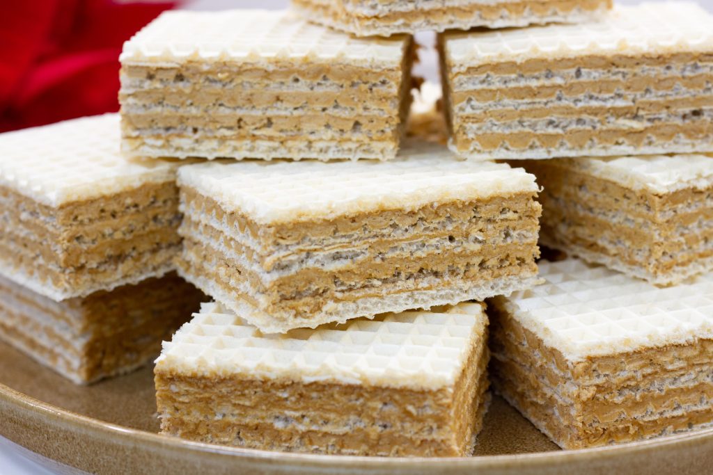 Wafel z masą kawową przepis
