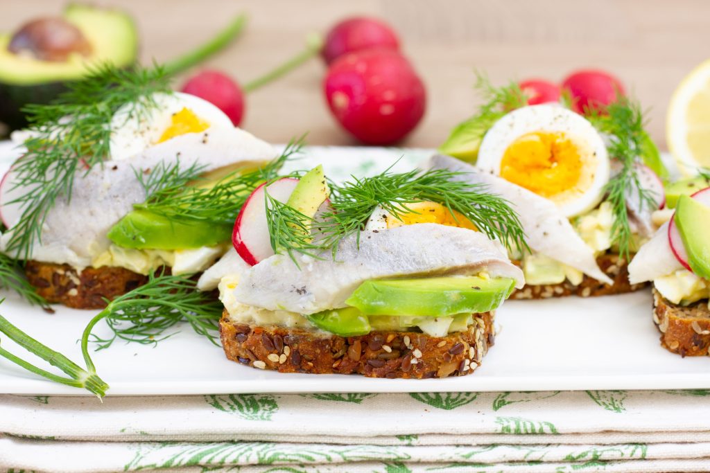 Przepis na kanapkę Smørrebrød