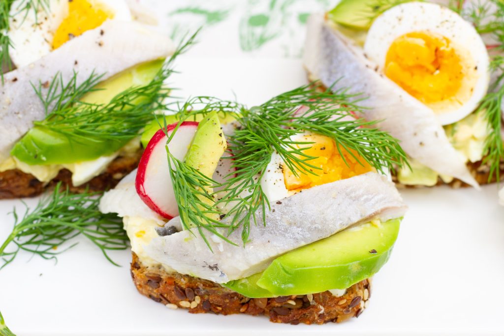 Przepis na kanapkę Smørrebrød