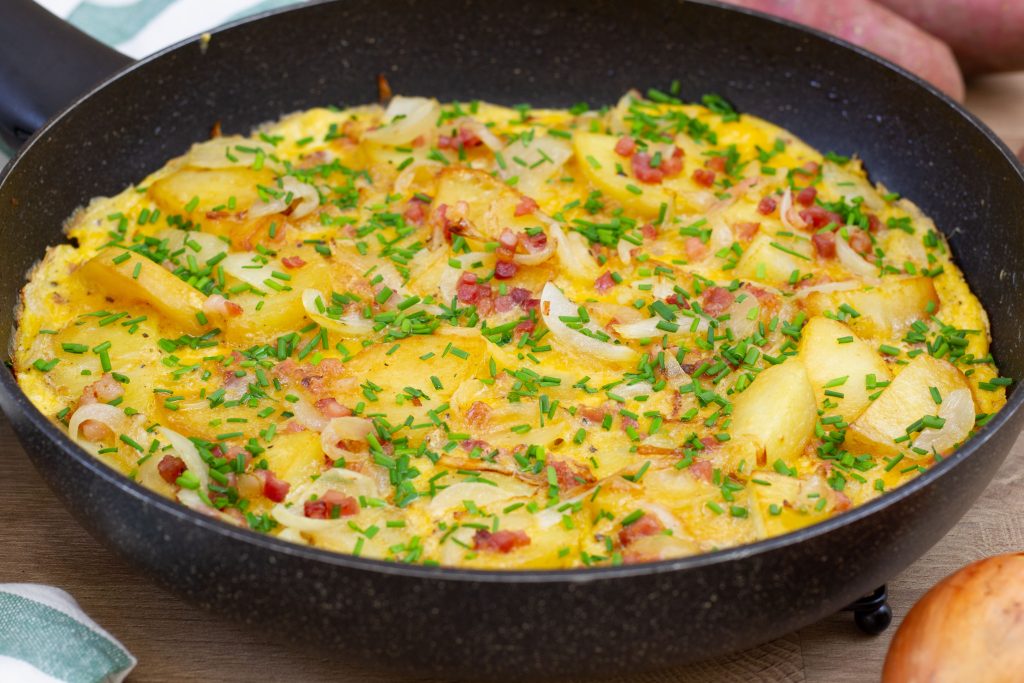 Przepis na bauernfrühstück - śniadanie rolnika
