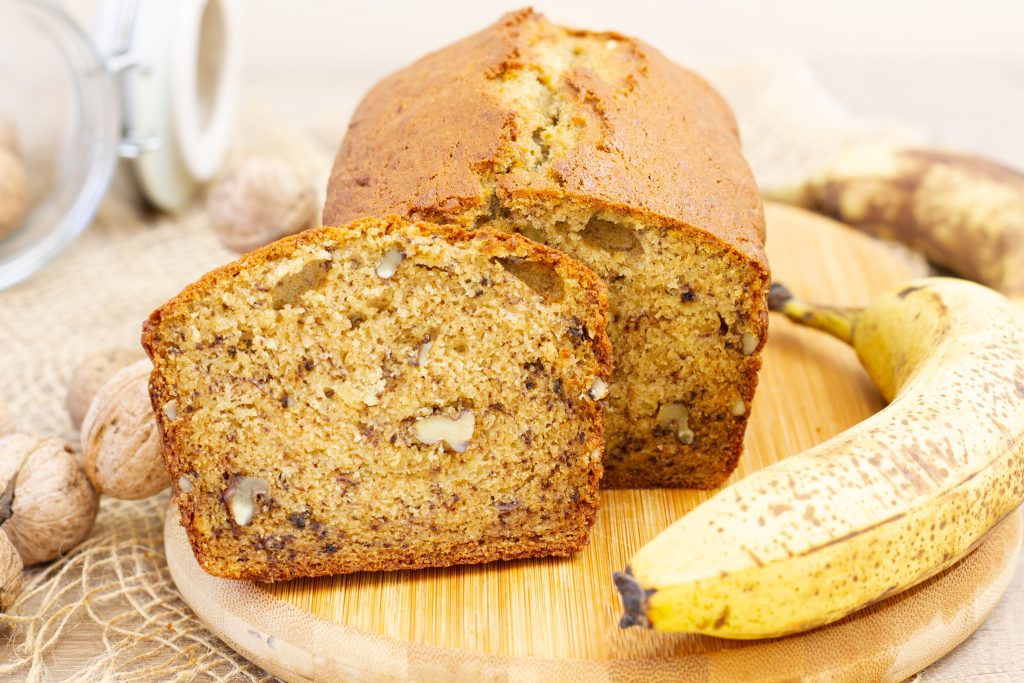 Przepis na chlebek bananowy