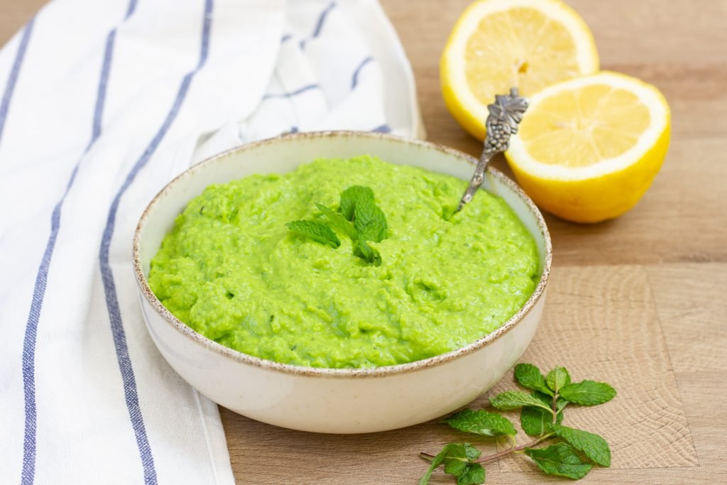 Przepis na puree z groszku