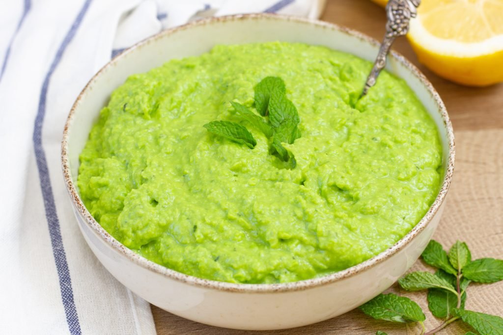 Przepis na puree z groszku