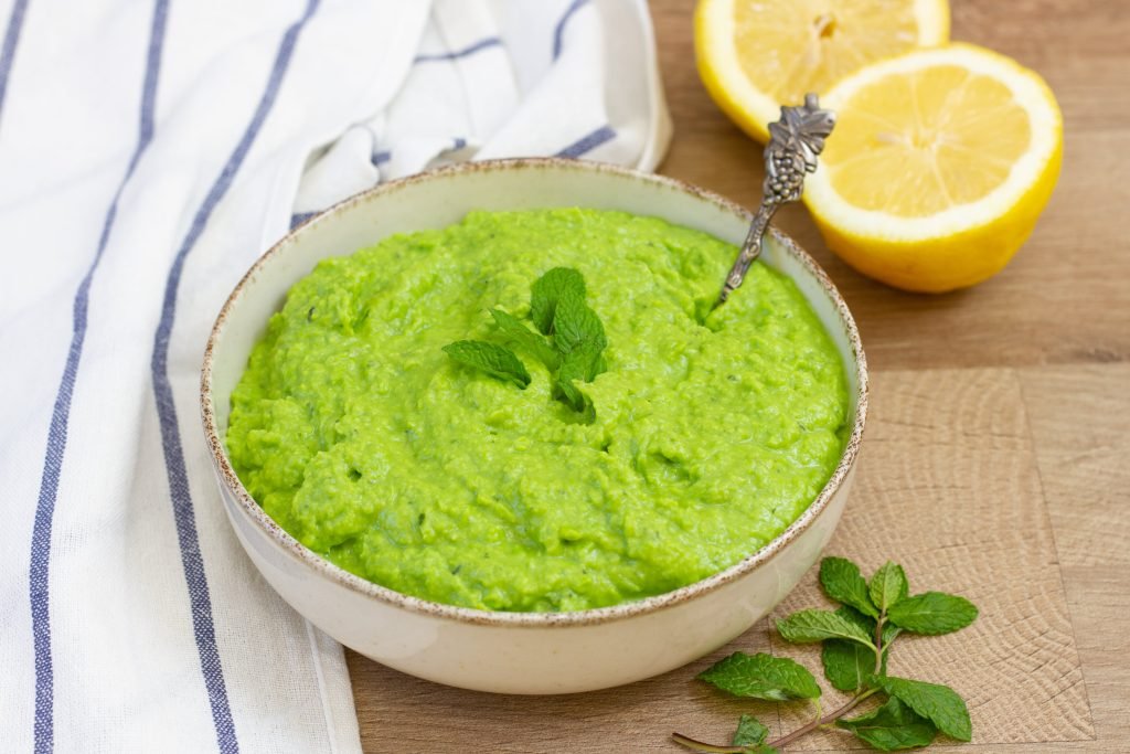 Przepis na puree z groszku