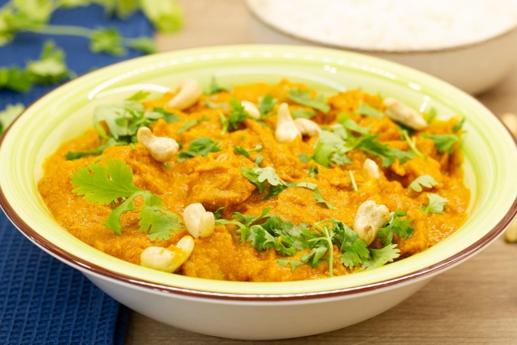 Przepis na curry z chlebowca