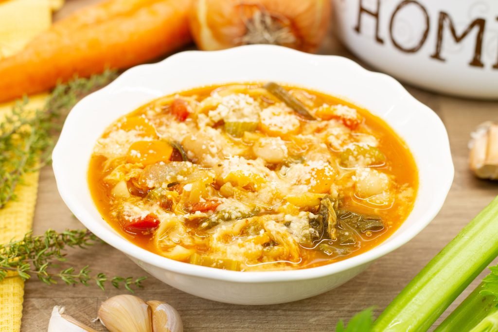 Przepis na zupę Minestrone