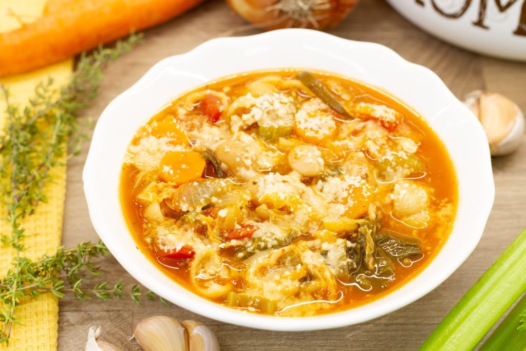Przepis na zupę minestrone