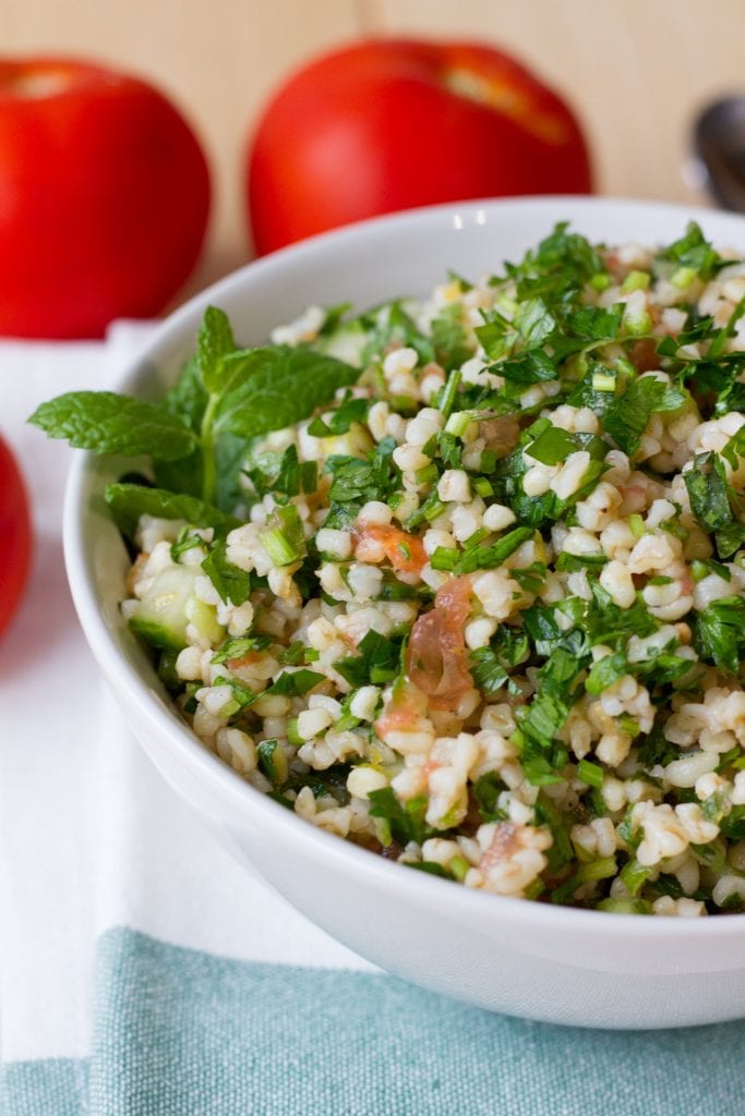 Tabbouleh z kaszą bulgur